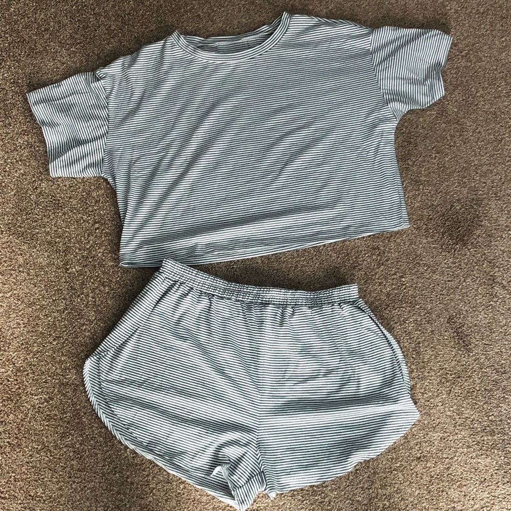 Striped Women's Sleepwear Set